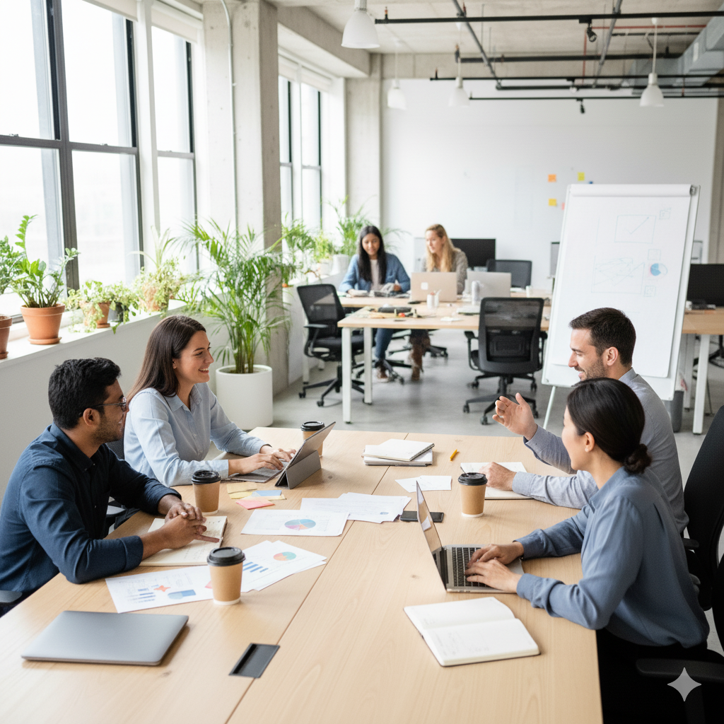 Office Equipment and Team